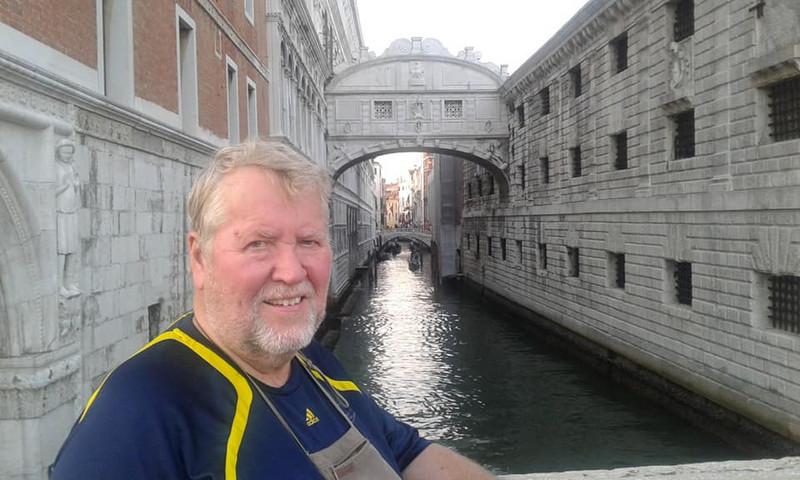 Venice - Me at the Bridge of Sighs