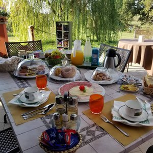 Monterosi - Breakfast at the Casale della Ghiandaia agritourismo
