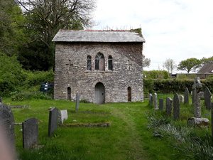 Ancient church in East Down at the time of Galfridus de Northcote