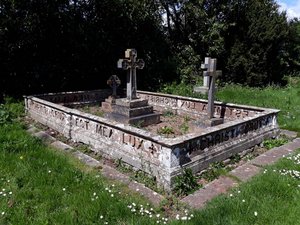 Northcote burial plot at the Upton Pyne Church