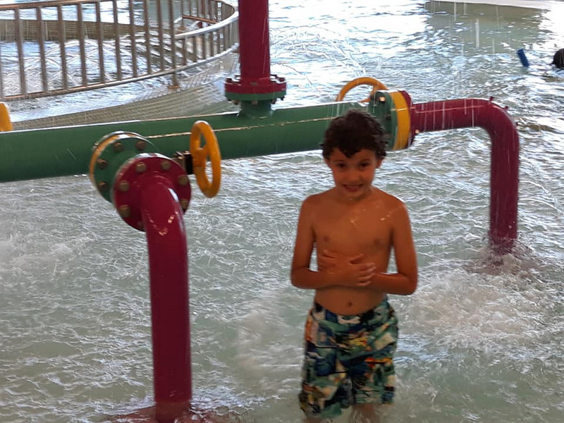 Liam at the Woodland Aquatic Center