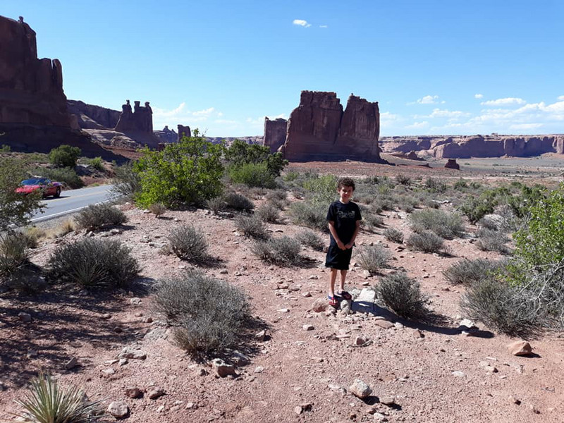 Liam in Arches NP