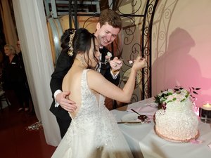 Wedding Reception - Will feeding a piece of the weddding cake to Mercy