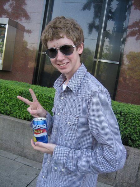 Will with Japanese Pepsi (better than US)