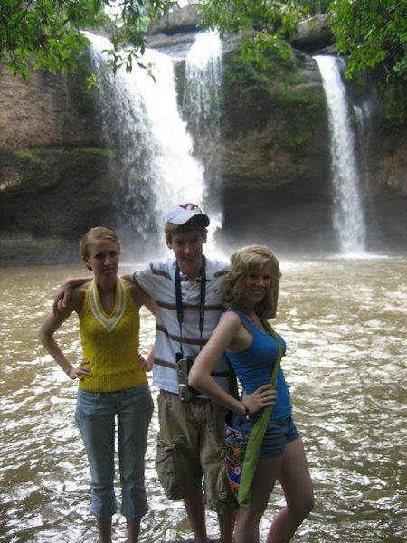 Tamara, Will, & Rosanna at Khao Yai National Park