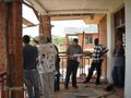 Construction site visit to Westminster Seminary near Entebbe