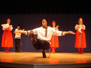 Russian Dancers in Sitka