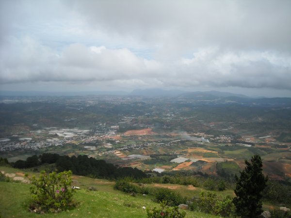View of Dalat from top of "the peaks"