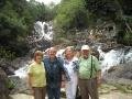 Group photo at Buttermilk Falls