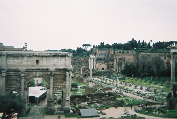 Roman Forum Seen from Capitoline Hill