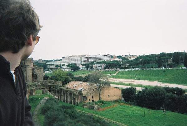 Will looking over the Circus Maximus