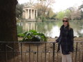 Tamara at the Borghese Gardens
