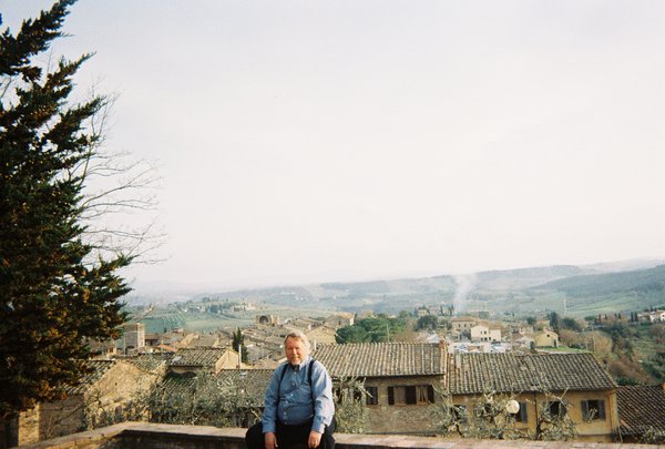 Bob in San Gimignano