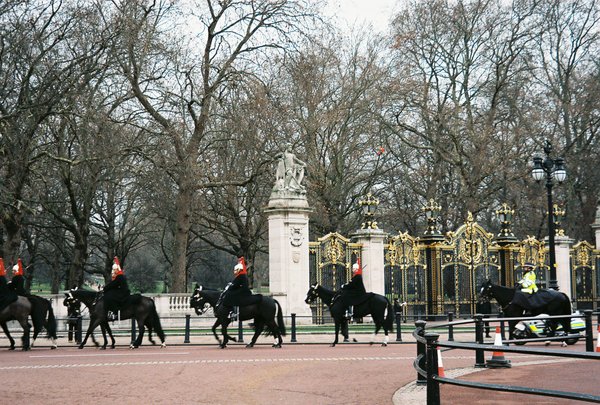 Horse Guards on Parade at St James Park