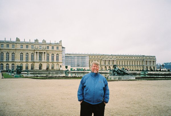 Bob at Versailles Palace