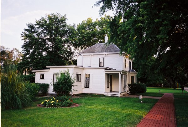 President Eisenhower's boyhood home in Abilene, Kansas