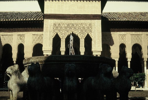 Courtyard of the Lions at the Alhambra