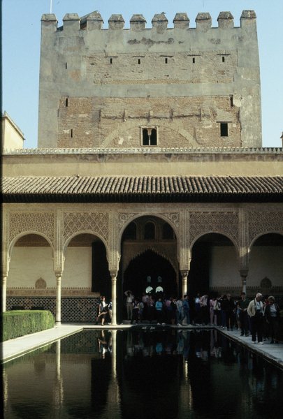 Courtyard with Reflecting Pool in Alhambra
