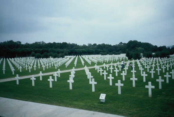 WWII American Cemetary from the North Africa Campaign