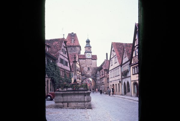 Fountain in Rothenburg od T