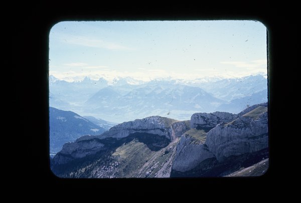 View from the top of Mt Pilatus