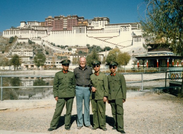 My Dad returns to Tibet in 1986
