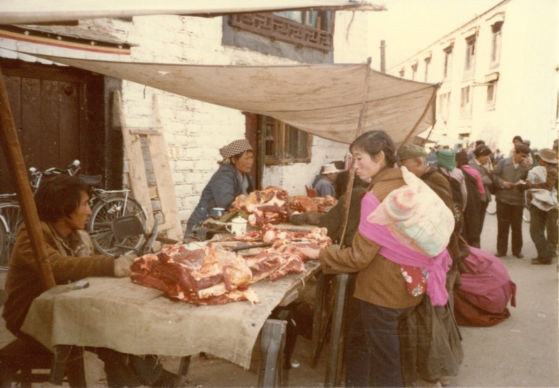 Lhasa market