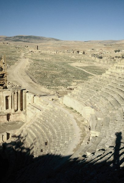 Ampitheater in Jerash
