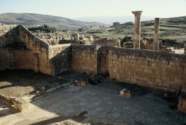 Ruins in Jerash