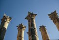 Corinthian columns in Jerash