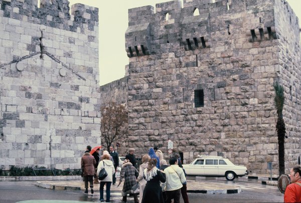 Jaffa Gate into Old Jerusalem