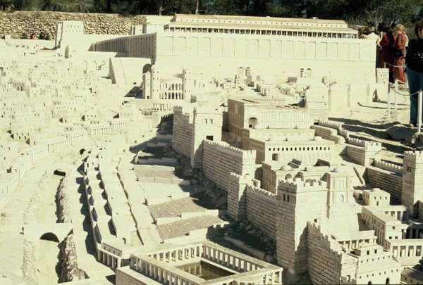Scale model of Jerusalem at the time of Christ