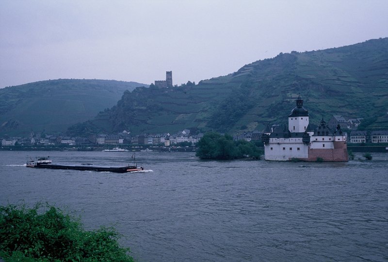 One of the robber baron castles on the Rhine