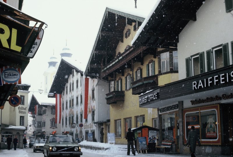 St Johann or Kitzbuhl...Austrian alpine towns all look the same