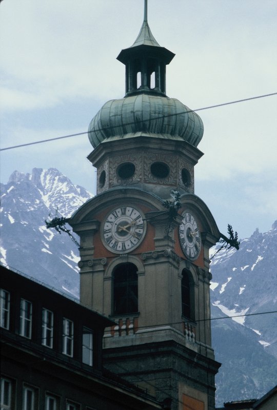 Church steeple in Innsbruck