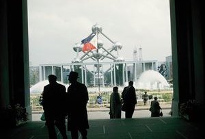 Atomium, ceterpiece of the 1958 Brussels World's Fair