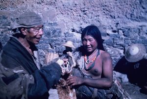 Tibetan man and woman