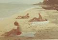 Class of '68 sunbathing on Penang beach