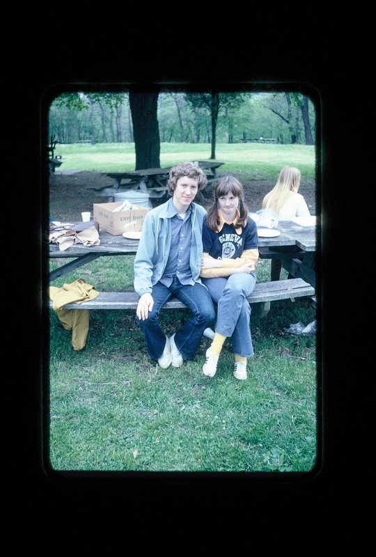 Bob and Linda at her 19th birthday picnic