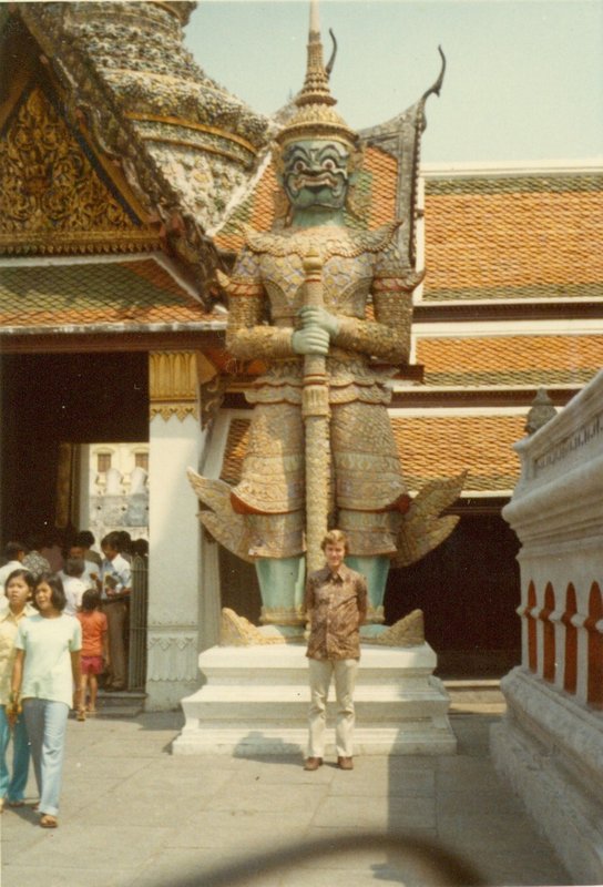 Bob at the Temple of the Emerald Buddha