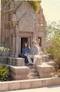 Linda and Bob at Ancient City