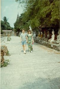Carol and Linda at Ayutthya