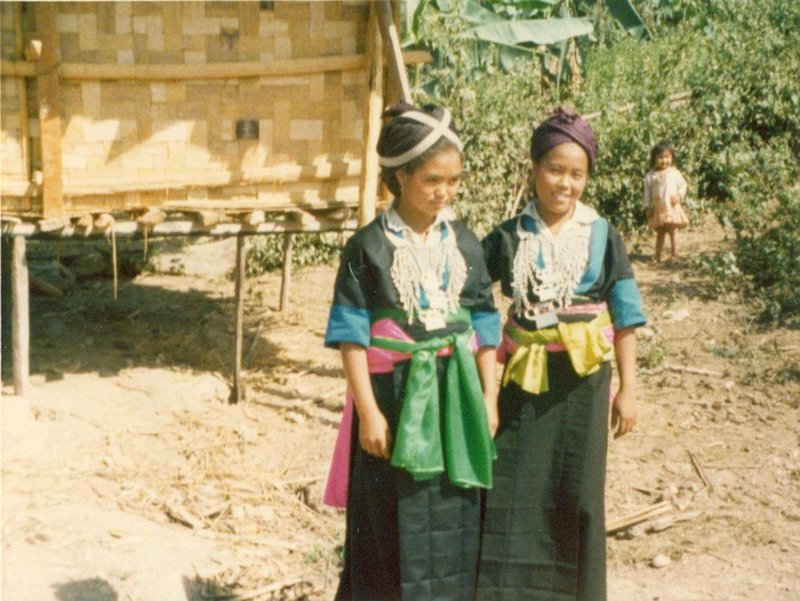 Hmong tribal girls