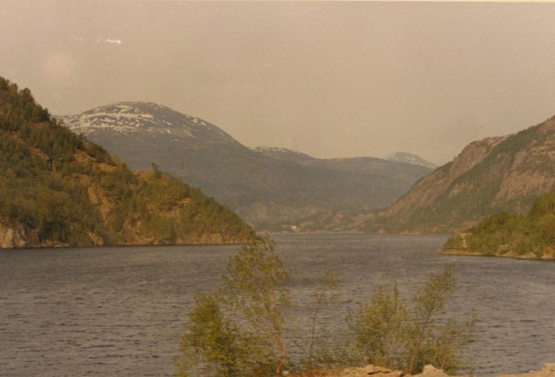 Fjord near Bergen