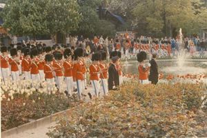 Toy soldiers on parade at Tivoli