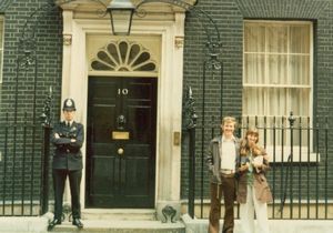 Bob and Linda at 10 Downing Street