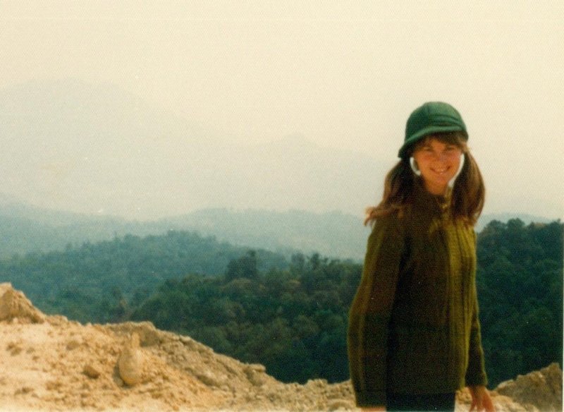 Linda near the top of Doi Inthanon