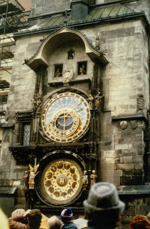 Clock at the town square