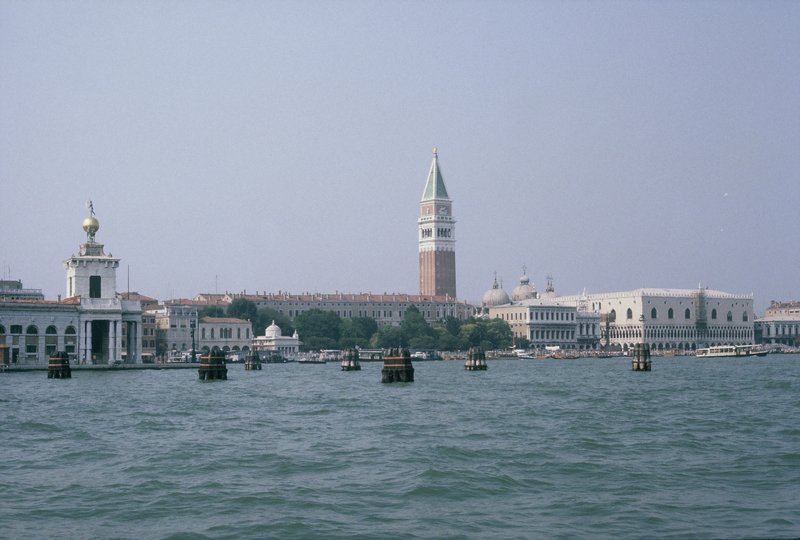 View approaching St Marks Square, Venice