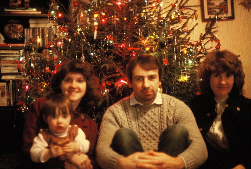 Shirely, Trevor and Gillian visit for Christmas